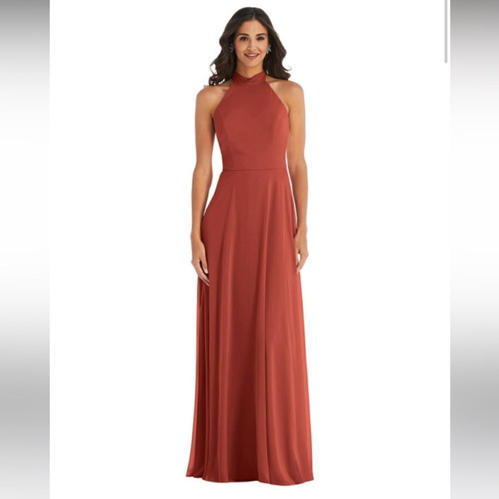 After Six 1545 Lux Chiffon Dress NWT